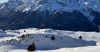 Blue sky &agrave; l'Alpe d'Huez