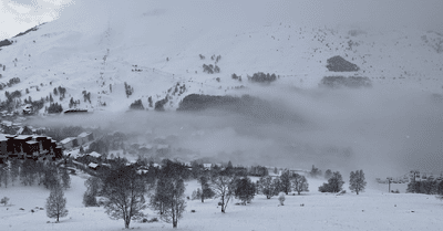 Livraison de neige fra&icirc;che 😀
