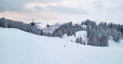 Jour blanc et bonne neige en Vanoise