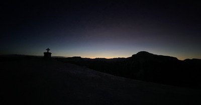 Skating - Lever de soleil au Charmant Som