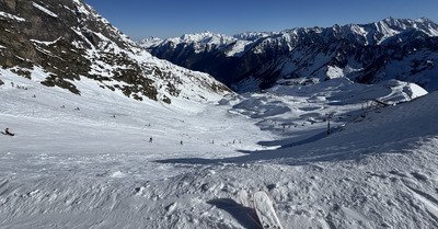 Beau temps, neige dure 