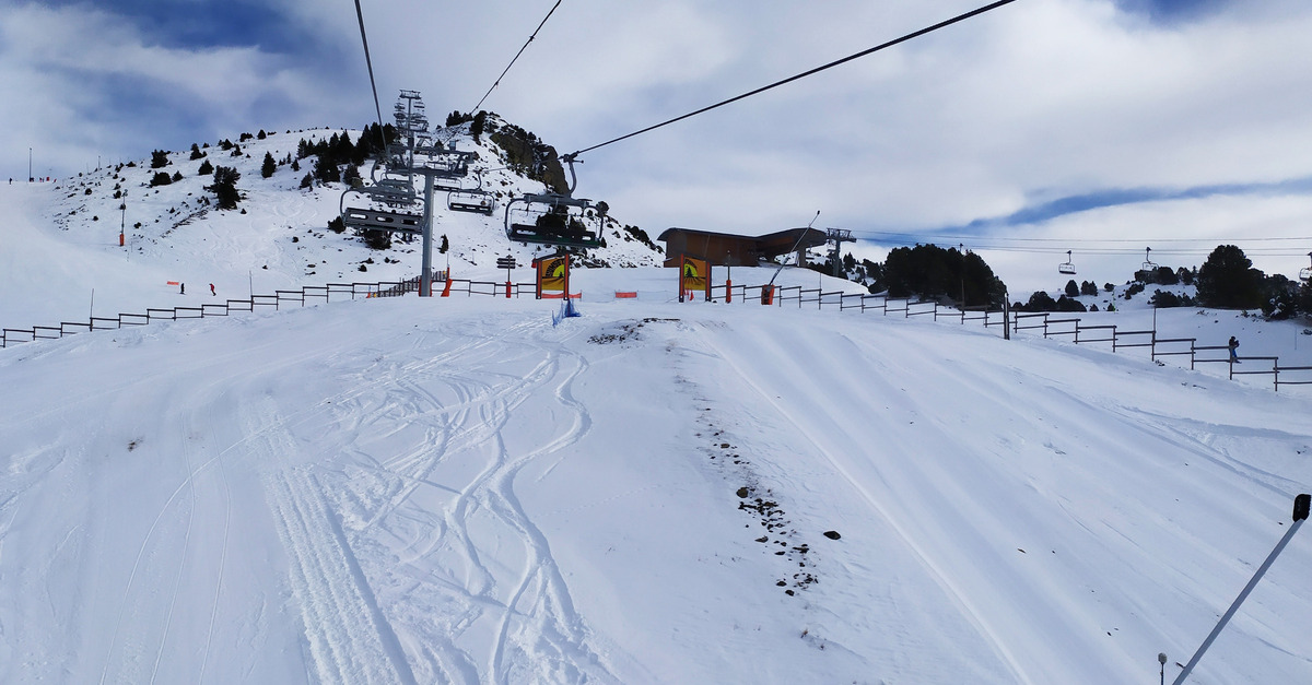 Chamrousse : passage au sunsetpark