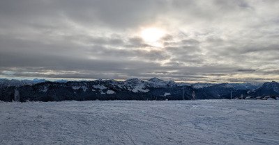 Lever de rideau au Semnoz 