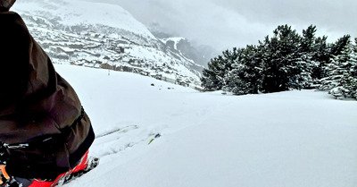 Signal et tunnel, le graal " ski de rando-temp&ecirc;te " !