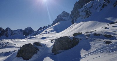 Col Fran&ccedil;ois par la Combe des Plans