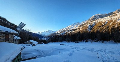 Tr&egrave;s bonnes conditions en skis de fond (enfin pas la mienne)