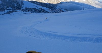 Poudreuse Express &agrave; Valmorel