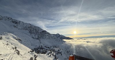 Neige fra&icirc;che et ciel bleu => Top ! 