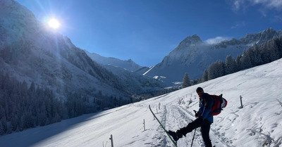 Randonn&eacute; au col de la fen&ecirc;tre 