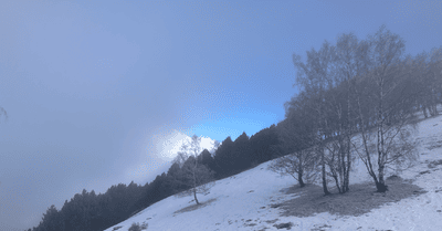 Au dessus des nuages🤔? Du Grand Ski!😜