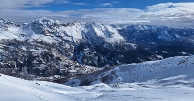 La Blanche, ratio peau/descente tip top