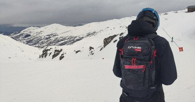 Menuires averses et foehn 