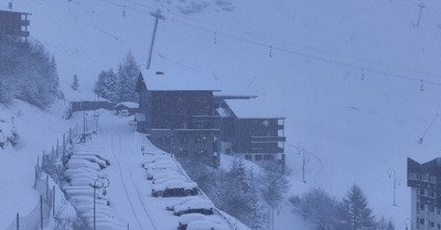 Grosse neige en cours 