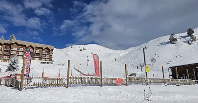 Chamrousse : les sapins sont &agrave; nouveau blancs