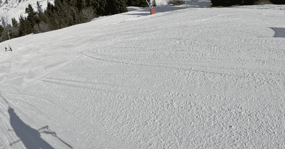 Neige extra c&ocirc;t&eacute; Sommand et tr&egrave;s tranquille