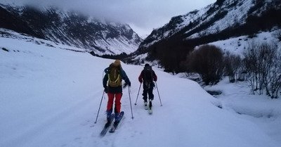Combo ski rando, cascade de glace-on part t&ocirc;t , on rentre tard😎