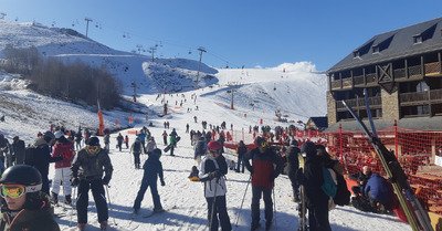 Soleil et vacanciers en pagaille !