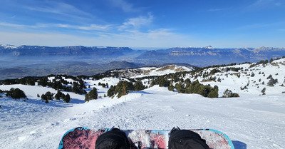 Chamrousse : super session ciel bleu