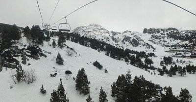 jour presque blanc &agrave; Ordino