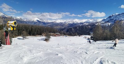 Praloup: retour sur les Molanes en passant par le bas de la station