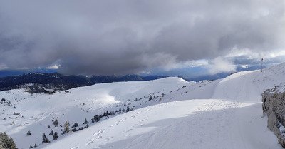 De la poudreuse au bon moment, la r&eacute;galade 