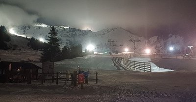 Nocturne frisquette au Collet d'Allevard 🌙