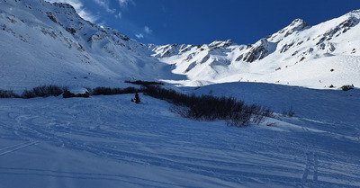 Encore un peu de neige fraiche 