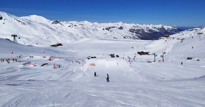 mise &agrave; jour snowpark valthorens