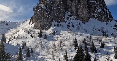 Neige de printemps comme on l'aime 