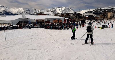 C'est ventu, mais Sarenne c'est nickel !