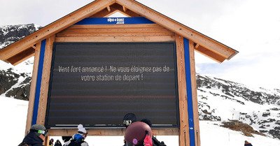 C'est ventu mais Sarenne c'est top !