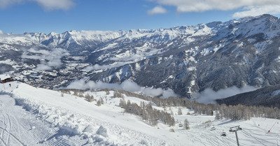 Mi-mars &agrave; Pra Loup : quand la poudreuse s'invite ! 