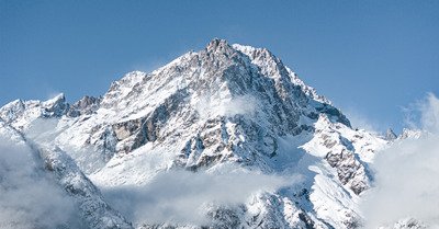 Neige fraiche &agrave; Pelvoux-Vallouise