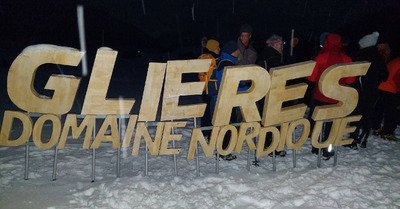 Nocturne sur le plateau des gli&egrave;res