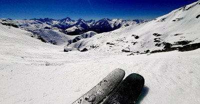 Encore du bon sur Ch&acirc;teau Noir et carving royal sur pistes