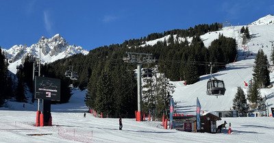 Une belle journ&eacute;e avec du ski de printemps !