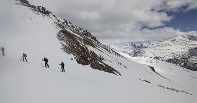 Au dessus du refuge de Vallonbrun