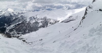 Praloup: De belles &eacute;claircies et de belles pistes bien pr&eacute;par&eacute;es