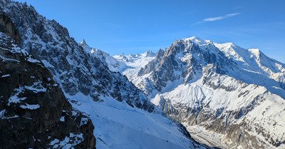 Cassage de r&eacute;tine autour de Chamonix