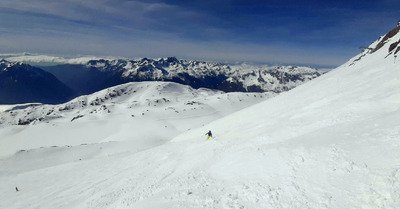 Splendide journ&eacute;e, grand bleu et pistes blanches !