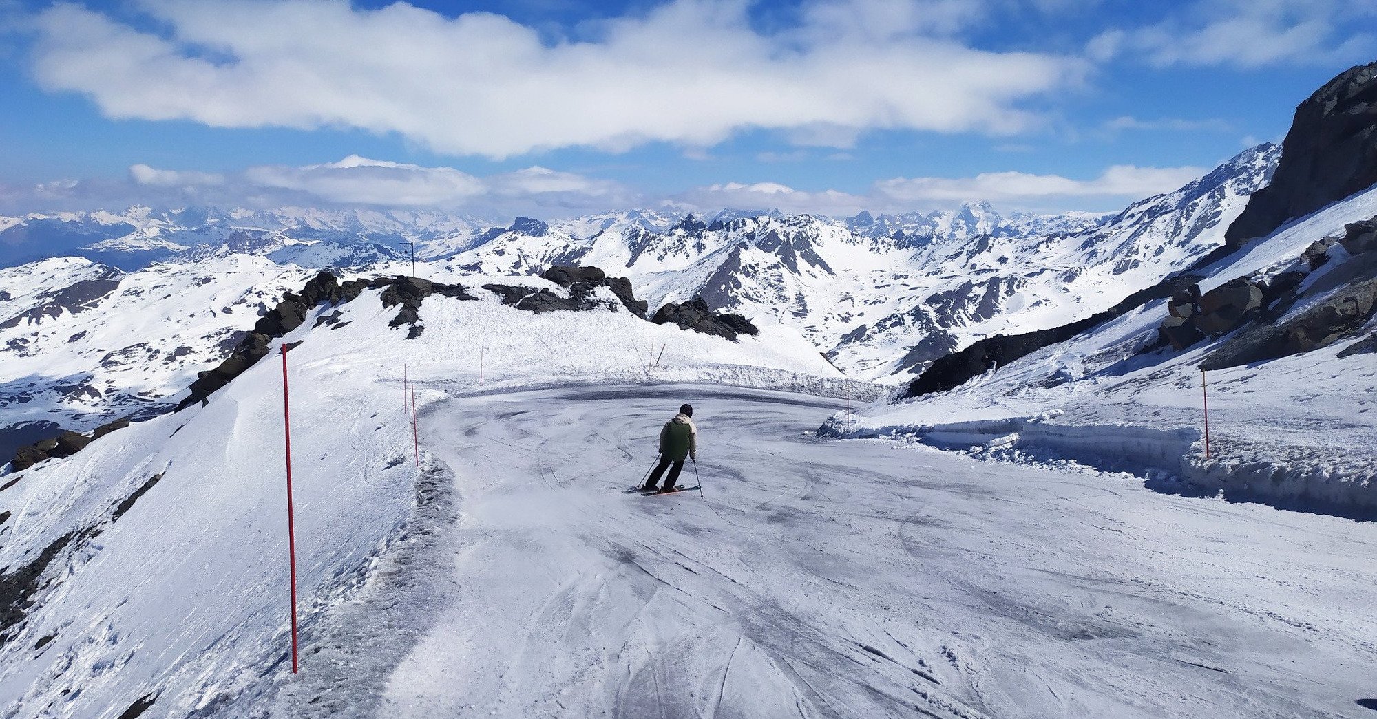 plus frais, mais &ccedil;a continue de fondre, Val Thorens le 9 avril 2025 par bihjichou (vid&eacute;o)