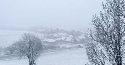 Neige surprise &agrave; basse altitude ce jeudi 17 avril...
