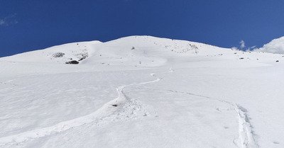 Transfo plus ou moins lourde et ski sur herbe &agrave; Cervi&egrave;res 