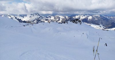 conditions variables du printemps, et du glacier