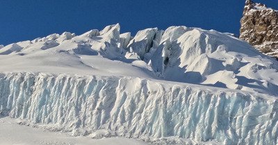 Beau, froid et du monde 