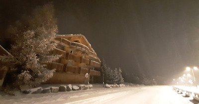 Neige fra&icirc;che paillettes !