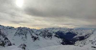 Une belle fin de journ&eacute;e hivernale 