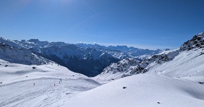 Une neige incroyable sur les pistes de Val-Thorens