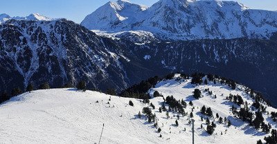 Chamrousse : promenade ciel bleu