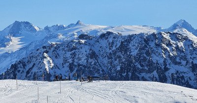 Chamrousse : belle session ciel bleu